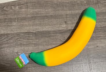 Squeezy Squishy Banana Toy