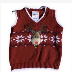 $15 Christmas Vest Size 12mo