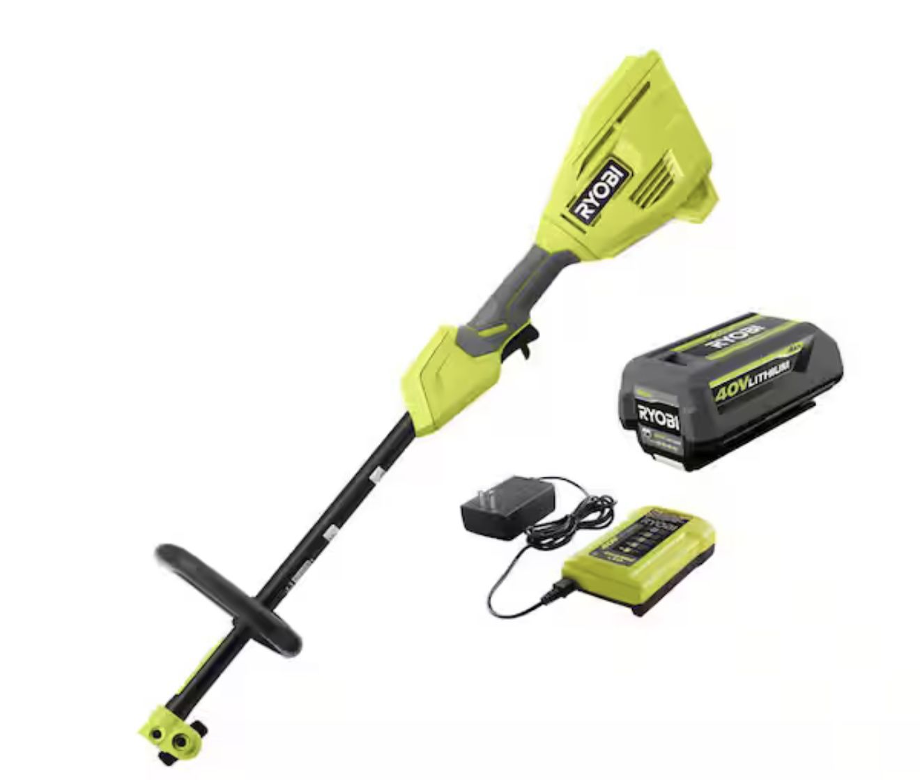 RYOBI 40V Expand-It Cordless Battery Attachment Capable Powerhead Kit