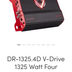 Crunch 4 Channel Amplifier