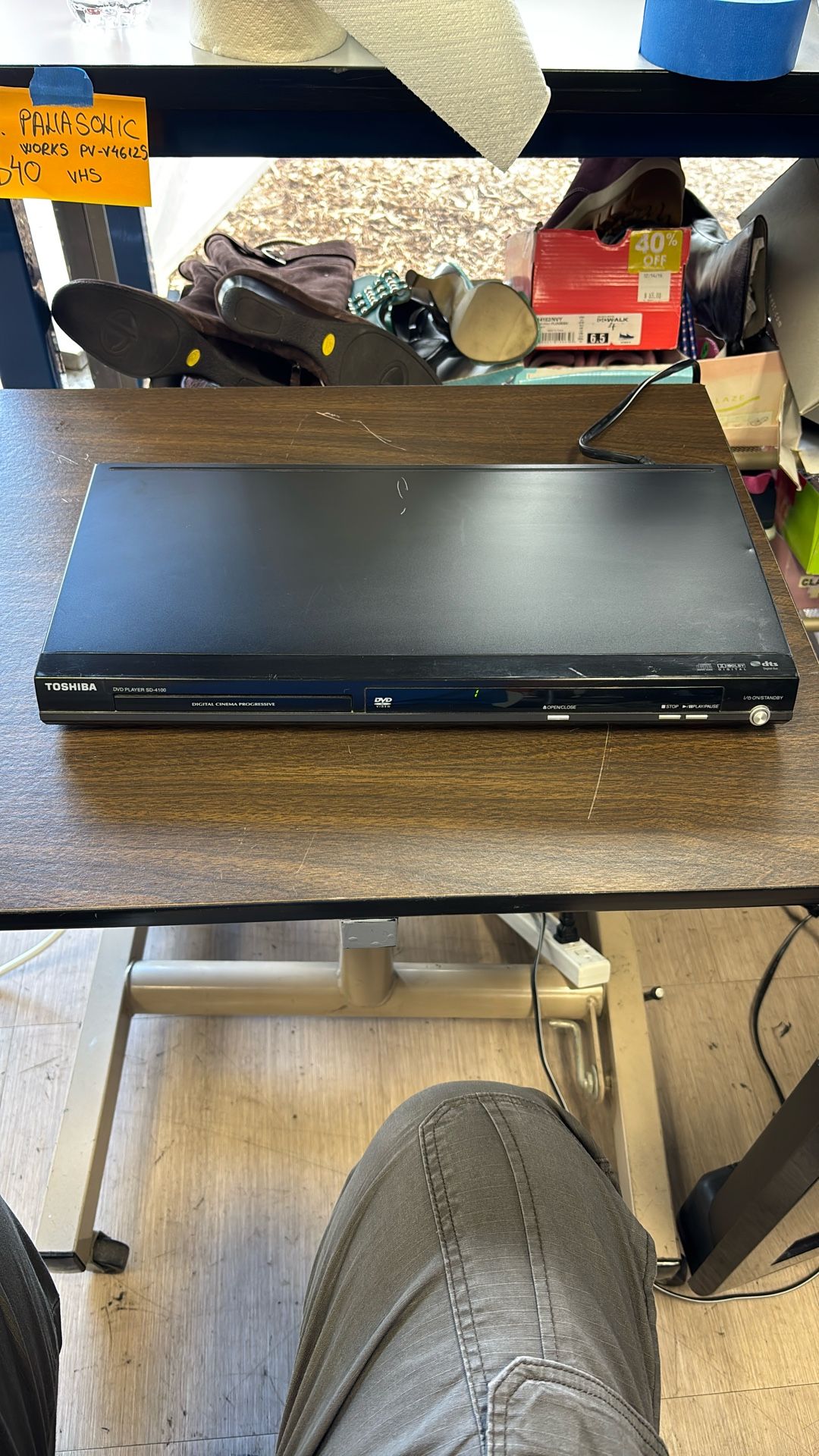 Toshiba SD-4100KU DVD Player - Tested - Works Great