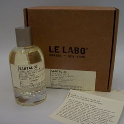 Le Labo Santal 33 100ml / 3.4floz 99% Full - Includes Box
