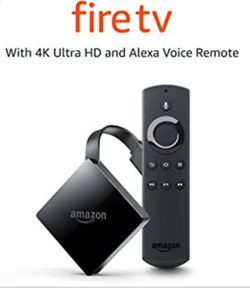 Amazon fire TV 4k edition
