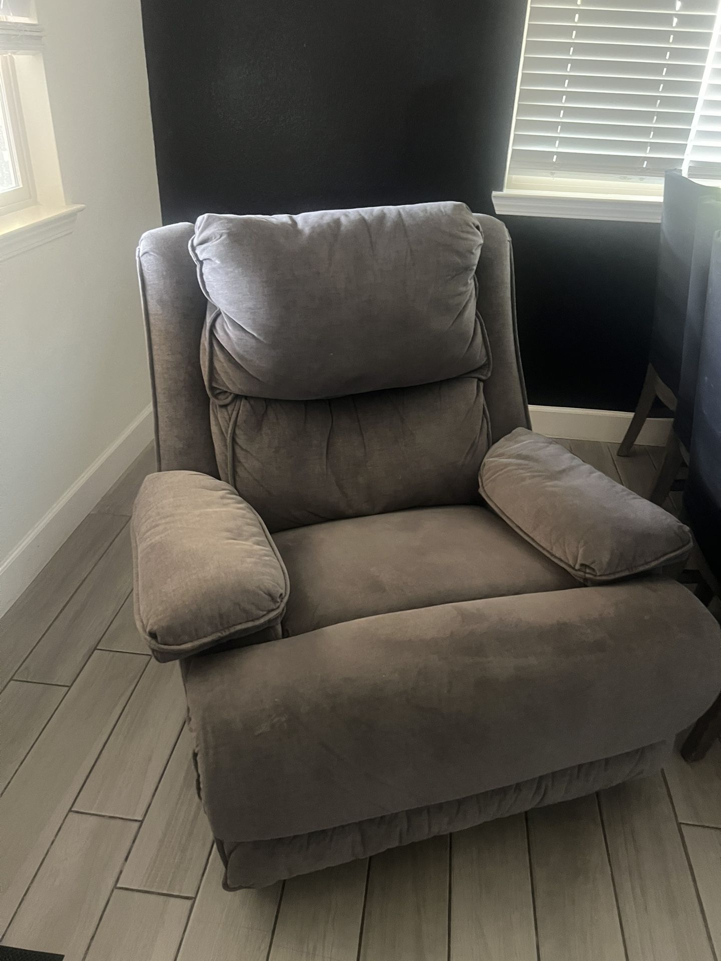 Gray Recliner
