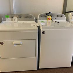 WHIRLPOOL DRYER AND WASHER WTWDW WED49STBW 🌟️ HXUO