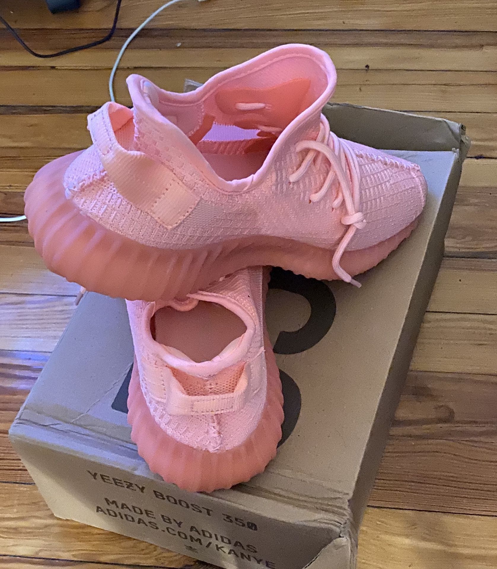 Yeezy hot pink size 10