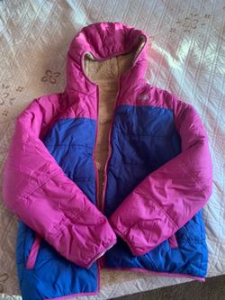 Purple and blue jacket