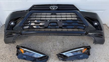 TOYOTA GRAND HIGHLANDER FRONT BUMPER 2024 2025 2026
