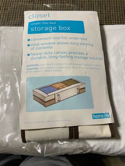 Home Closet Under-the-Bed Storage Box