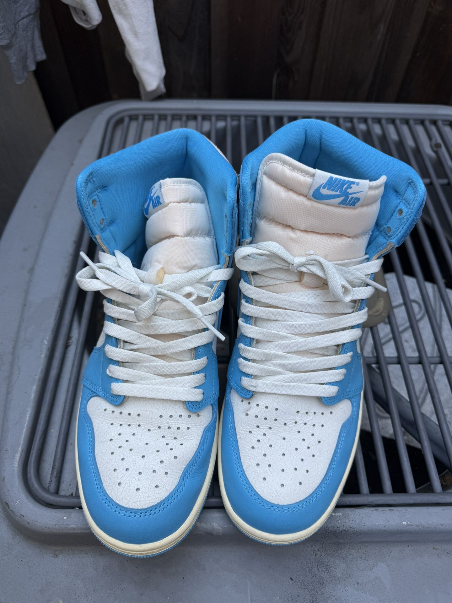 Jordan 1 UNC Highs Size 10