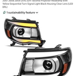 Tacoma Led Headlights Sequential Switch Back Turn Signal (Used)