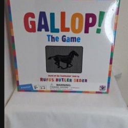 Gallop! The Game- Preschool Ages 3+- NEW