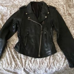 Leather jacket