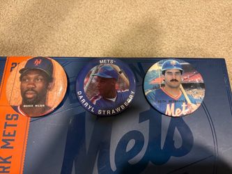 Vintage New York Mets Pins from Shea Stadium