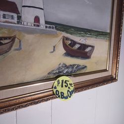 "FRANK MORRIS " Acrylic On Canvas