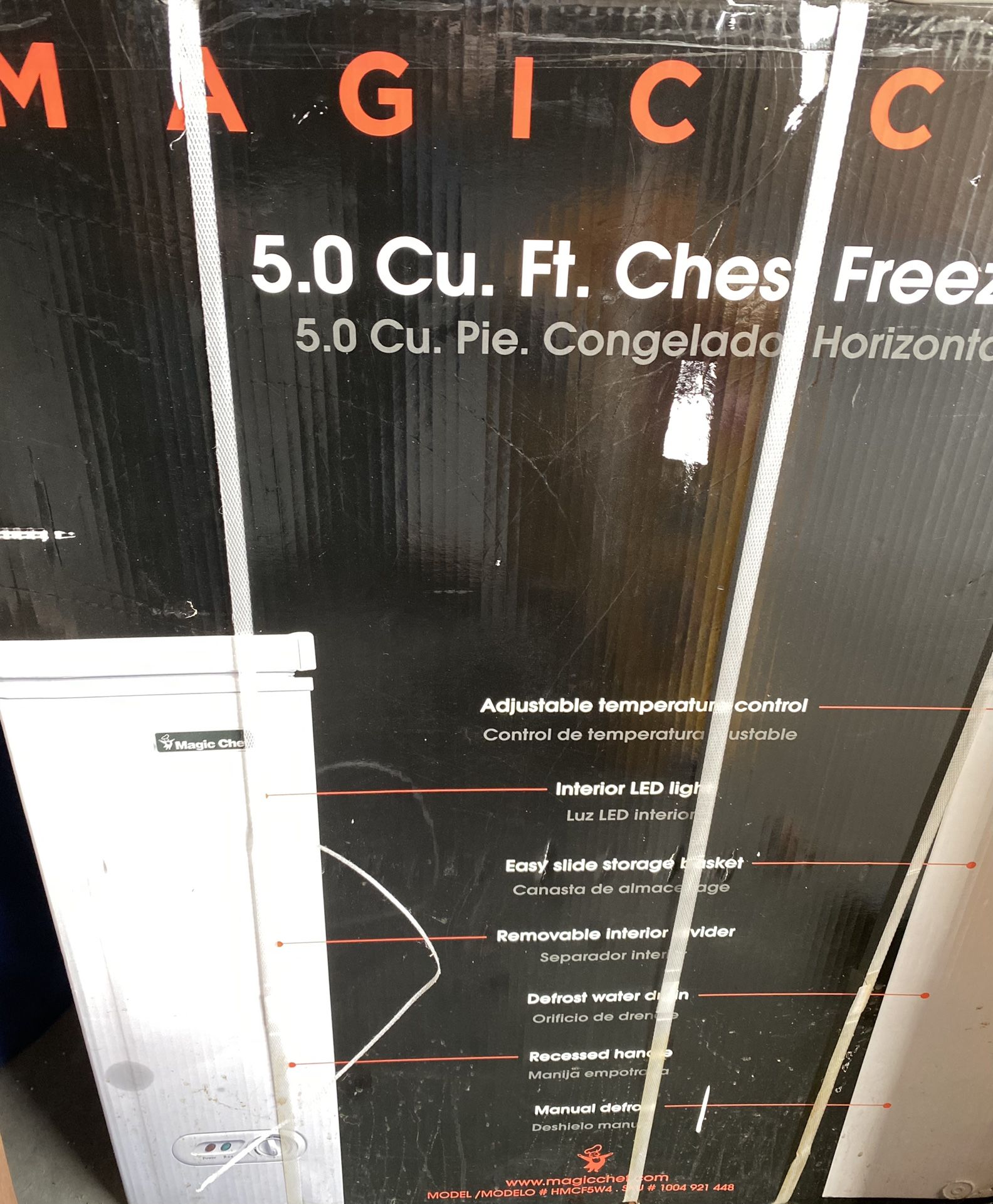 Magic Chef 5.0 Chest Freezer