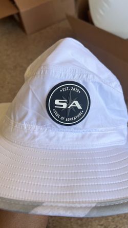 White UV Protection Bucket Hat