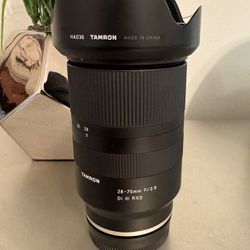 Tamron 28-75mm F/2.8 Di III RXD for SONY full frame E-mount