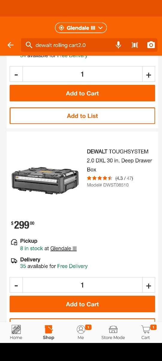Do You Want 2.0 Tough System Rolling Cart Unit