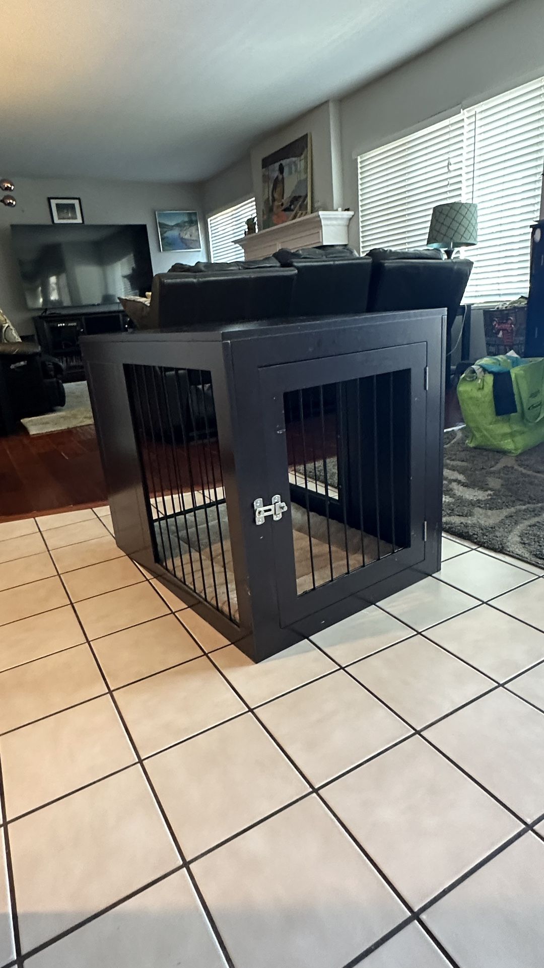 Dog Kennel wood with pad inside and two doors for Sale in San Diego, CA