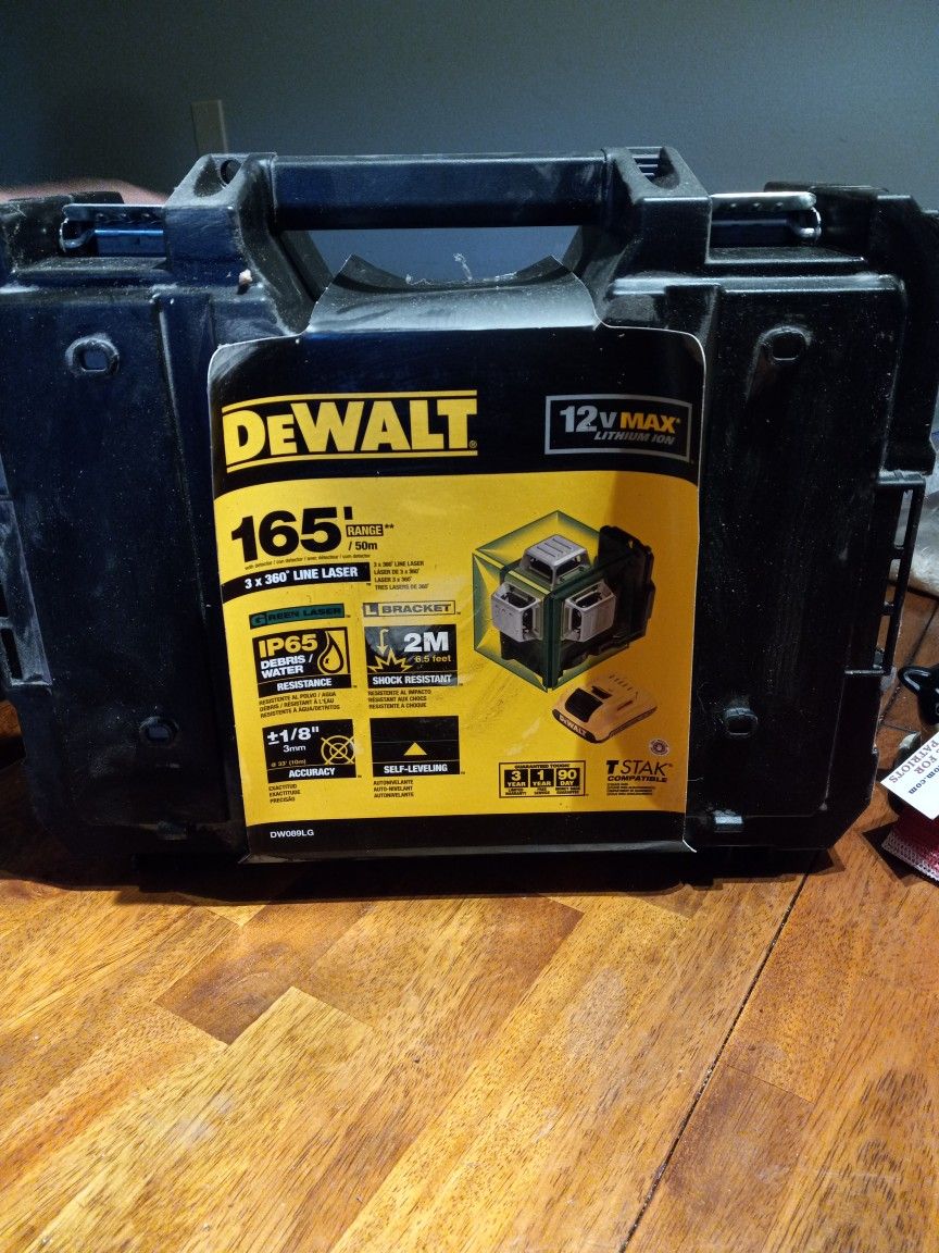 Dewalt Laser Set.