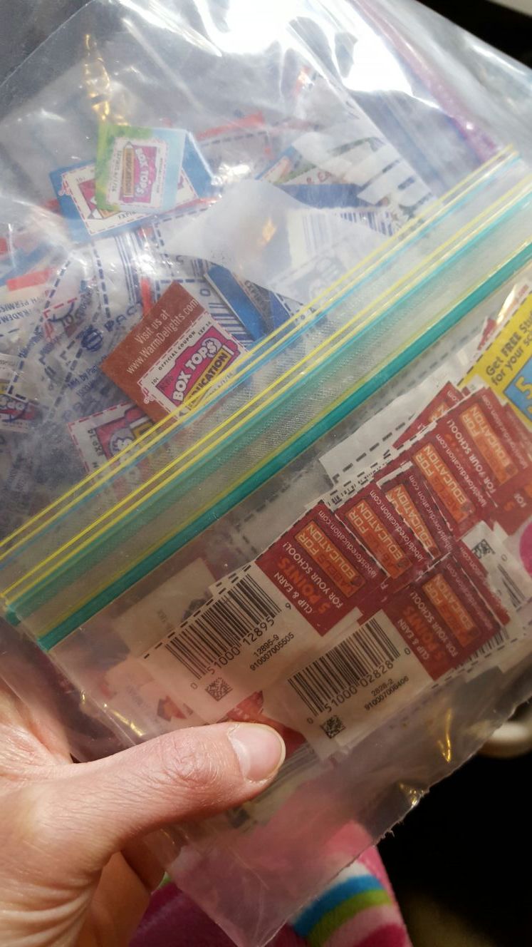 Box tops for education. 100+ pieces