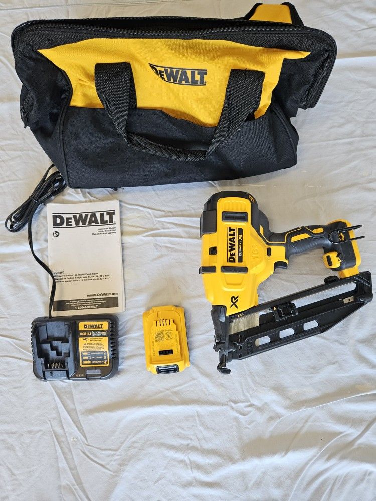 Dewalt Cordless Finishing Nail Gun