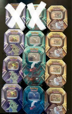 Sealed Pokemon Tripple Whammy Tin