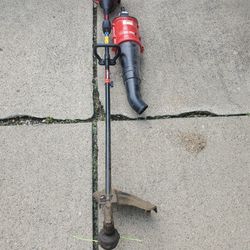 Craftsman 2 Cycle Weed Eater, With Leaf Blower Attachment