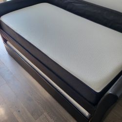 Trundle Bed (Mattresses Included) Like New! 