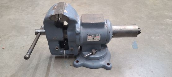 Nice Heavy 5" Olympia Tools #13- 025 Rotating Muliti Purpose Vice