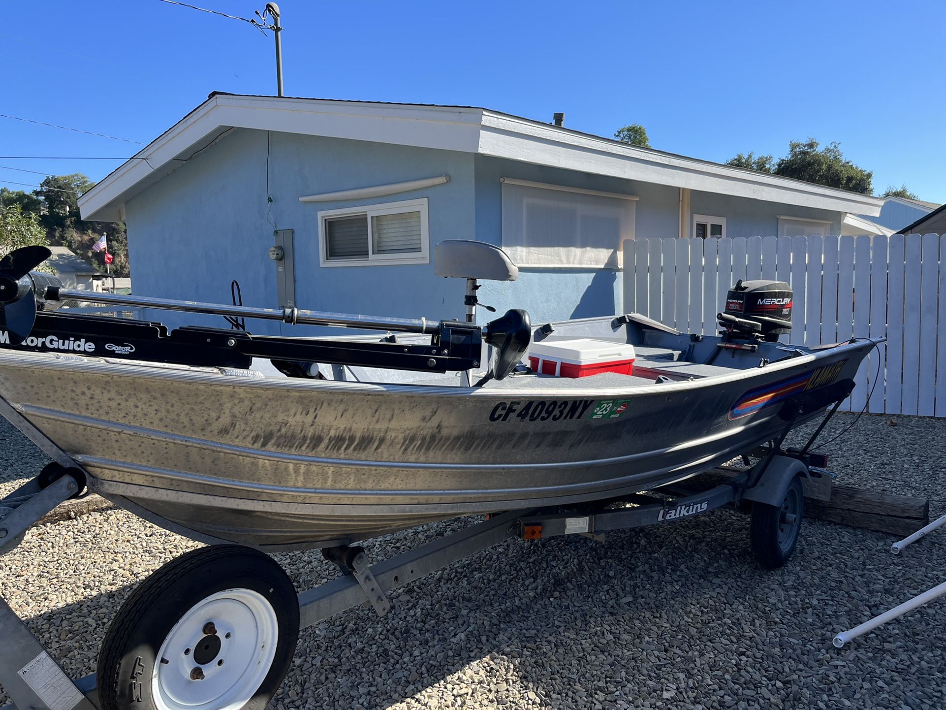 14’ Klamath Bass Boat