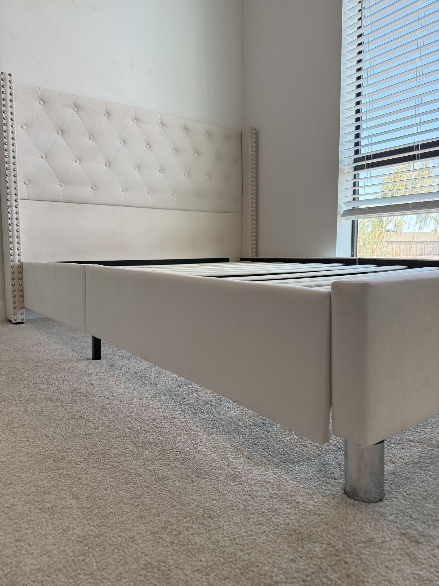 Queen Cushion Bed Frame