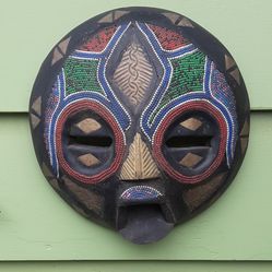 African Beaded Mask