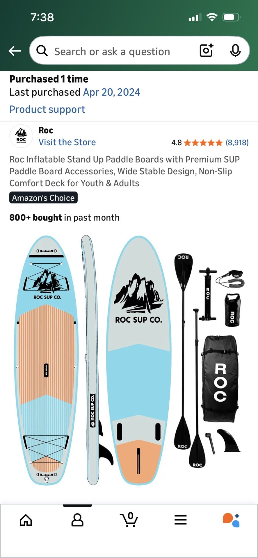 ROC Paddle Board