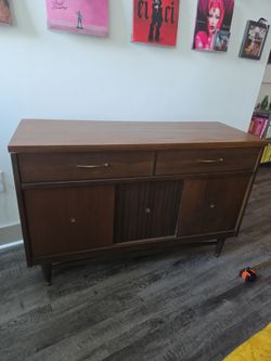 Mid Century Walnut Buffet