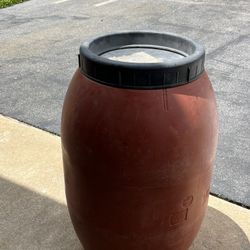 50 Gallon Barrel With Removable Top Food Grade