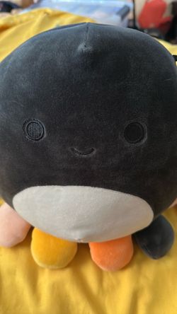 Squishmallow Black Penguin Plush Toy