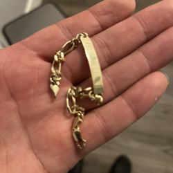 14k ID Bracelet For Kids