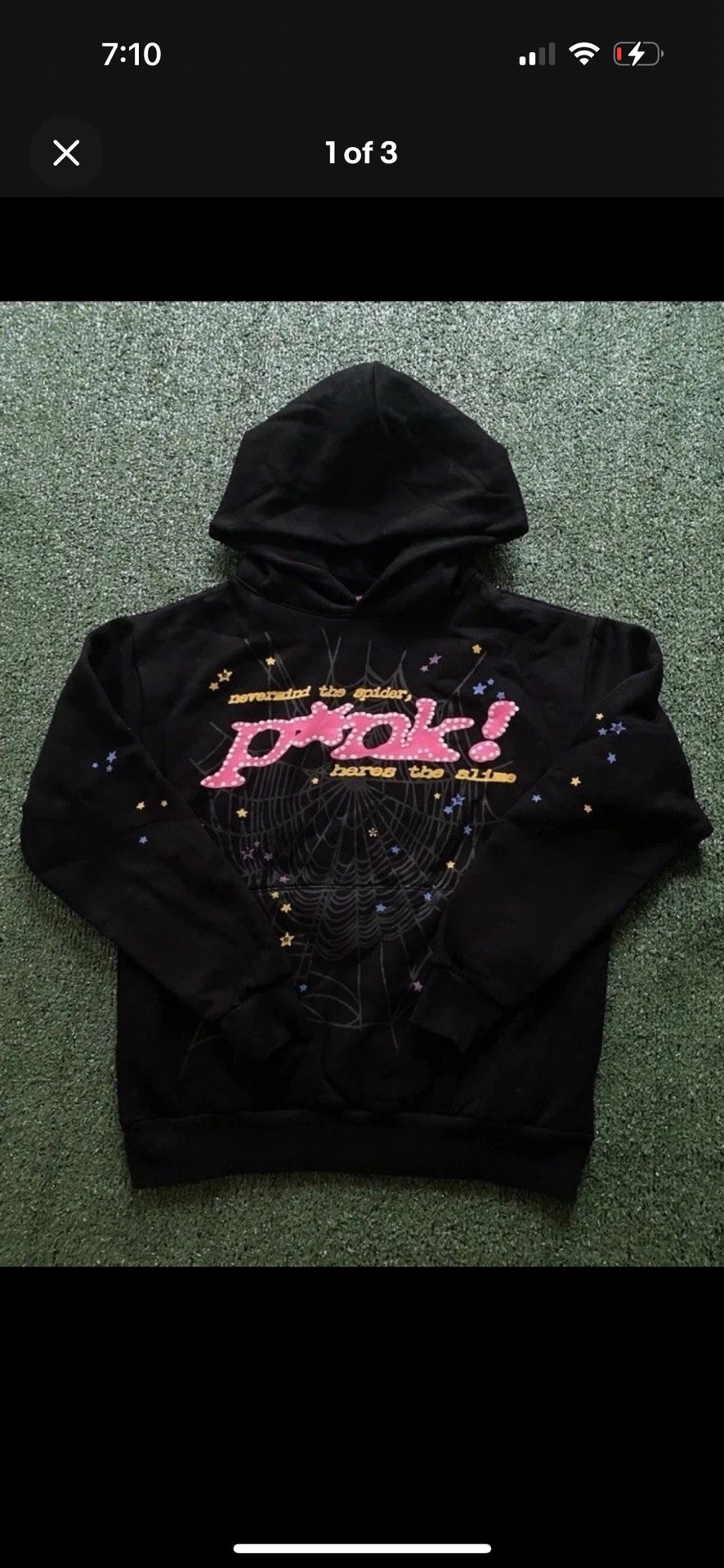 Pink sp5der hoodie All sizes