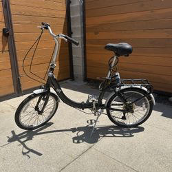 Schwinn Loop Folding Commuter Bike, 20-Inch Wheels