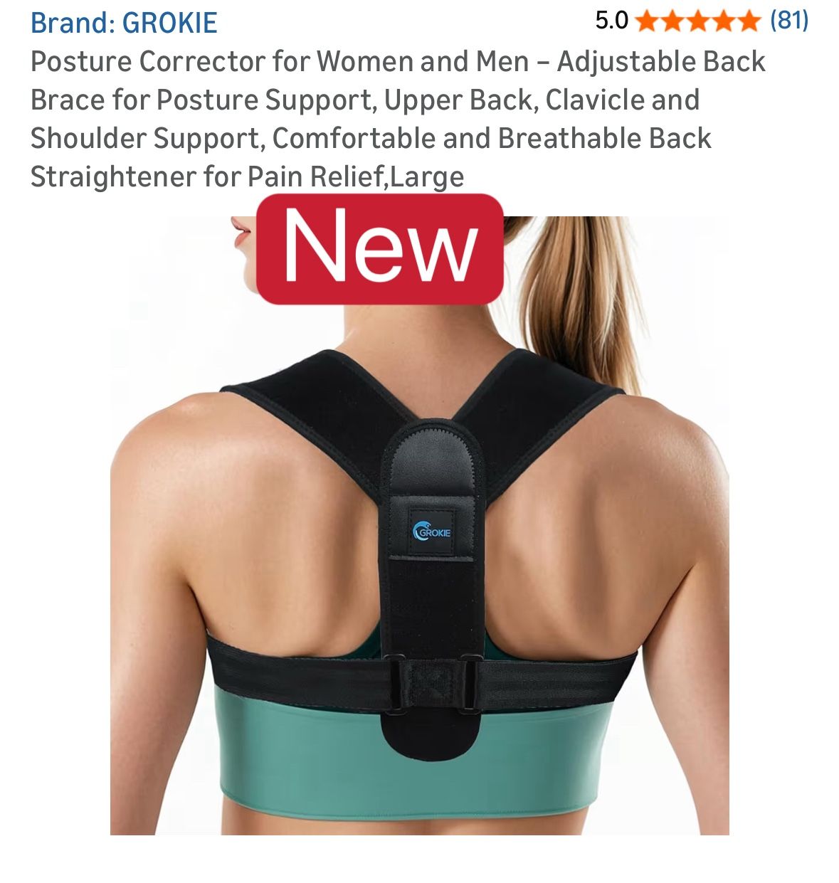 New! Posture Corrector