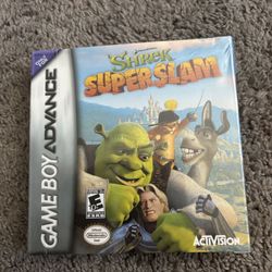 Gameboy Advance Shrek Super Slammed BRAND NEW