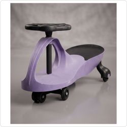 Purple Plasma Car / Wiggle Ride-On Toy
