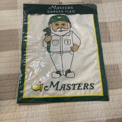 Masters Gnome Caddie Garden Flag 
