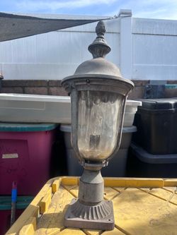 outdoor post-mount lantern