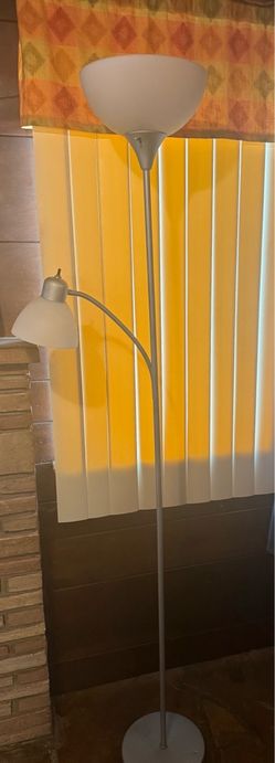 Floor Lamp with Reading Light Attachment
