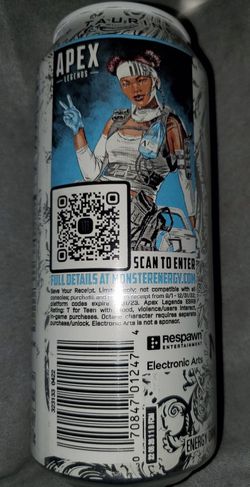 Monster Energy Drink - Zero Ultra - 2022 APEX LEGENDS limited edition  