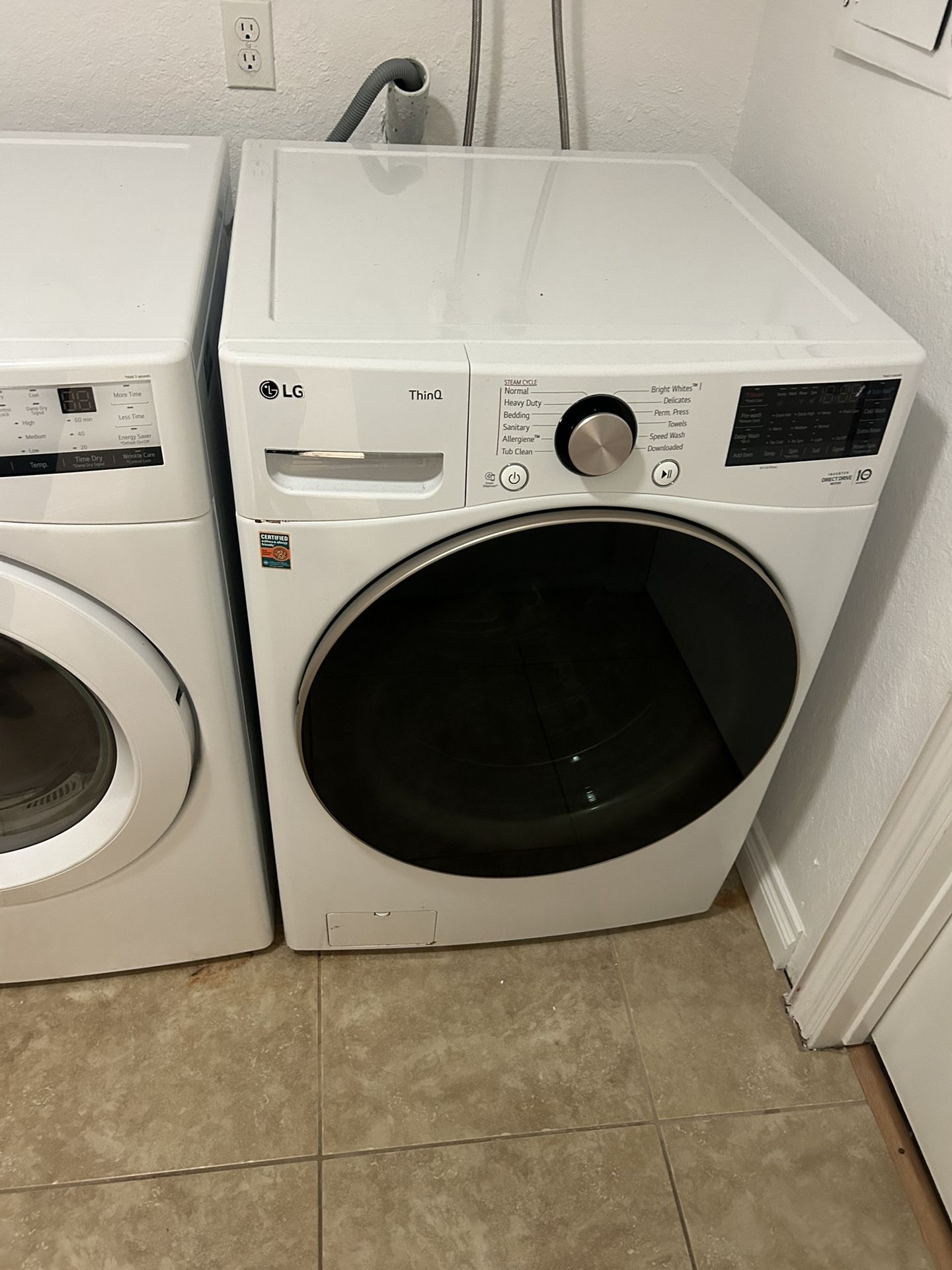 LG Washer And Gas Dryer