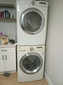 Washer and dryer set